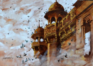02-sandeep-chhatraband-banaras-acrylic-on-canvas